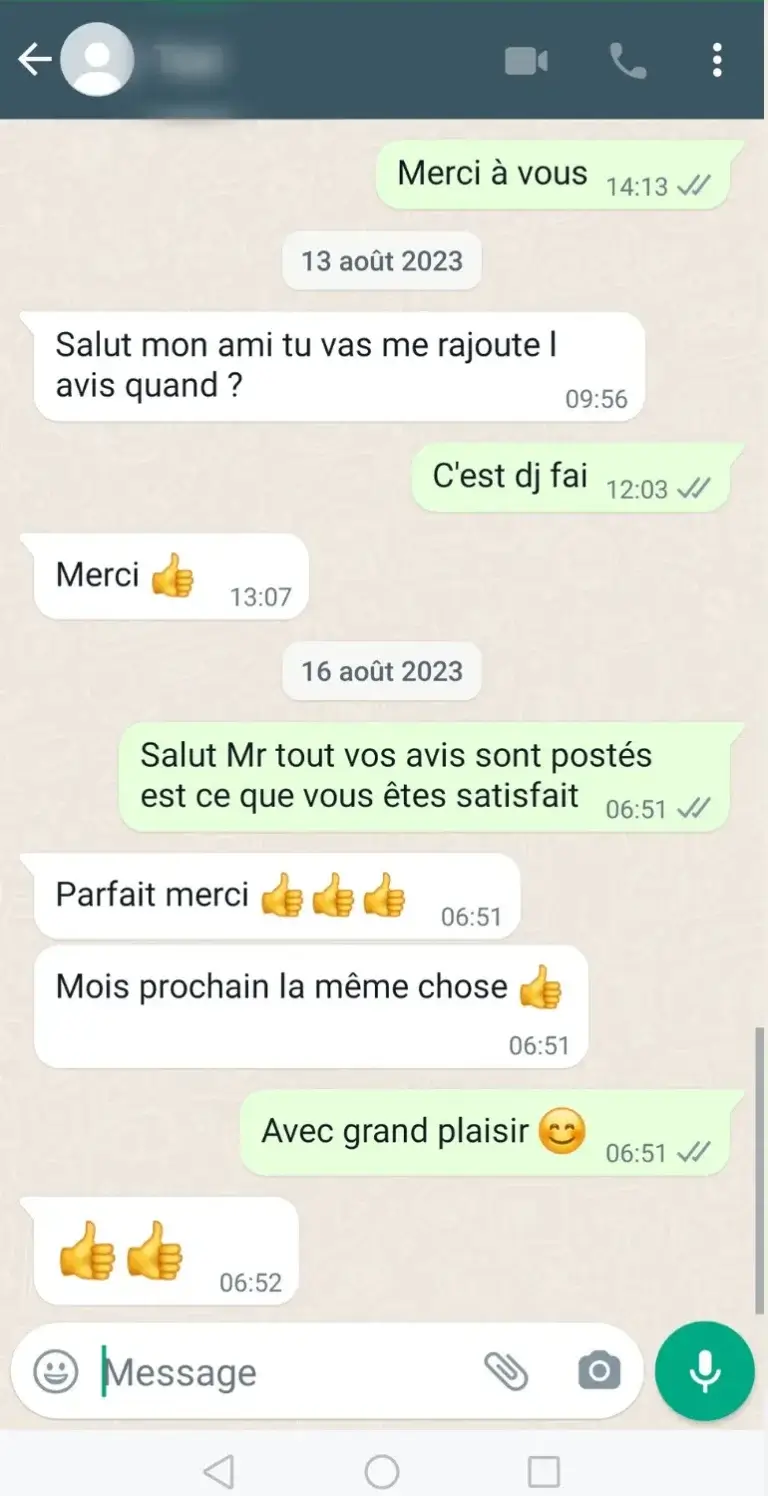 YouTube Aufrufe kaufen Deutschland - zufriedene Kundenbewertung